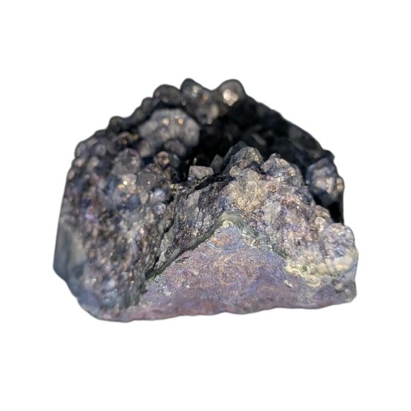 Blue Fluorite Quartz Crystal Cluster Brazil Over 2lbs Healing Rock Specimen - Picture 6 of 12